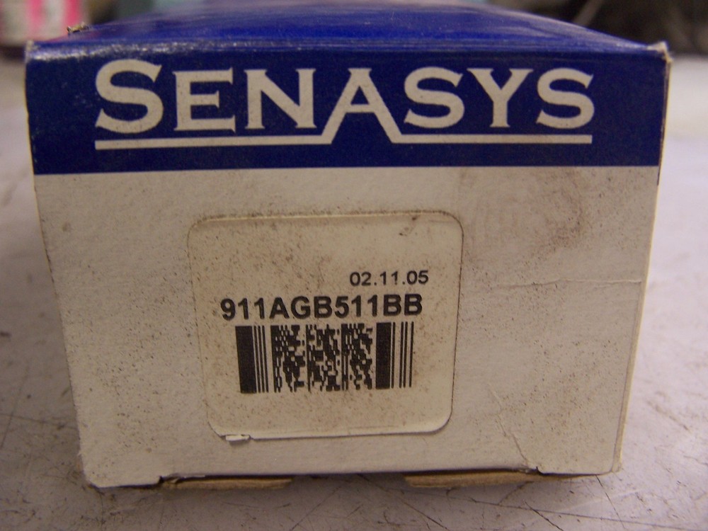 NEW SENASYS 911AGB511BB SPRING RETURN SELECTOR SWITCH W/ INDICATOR LIGHTS