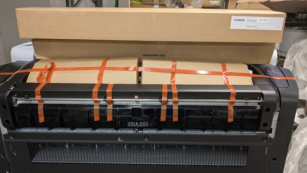 Canon Plotwave T30 T35 Large Format Plotter Printer new with handling damage
