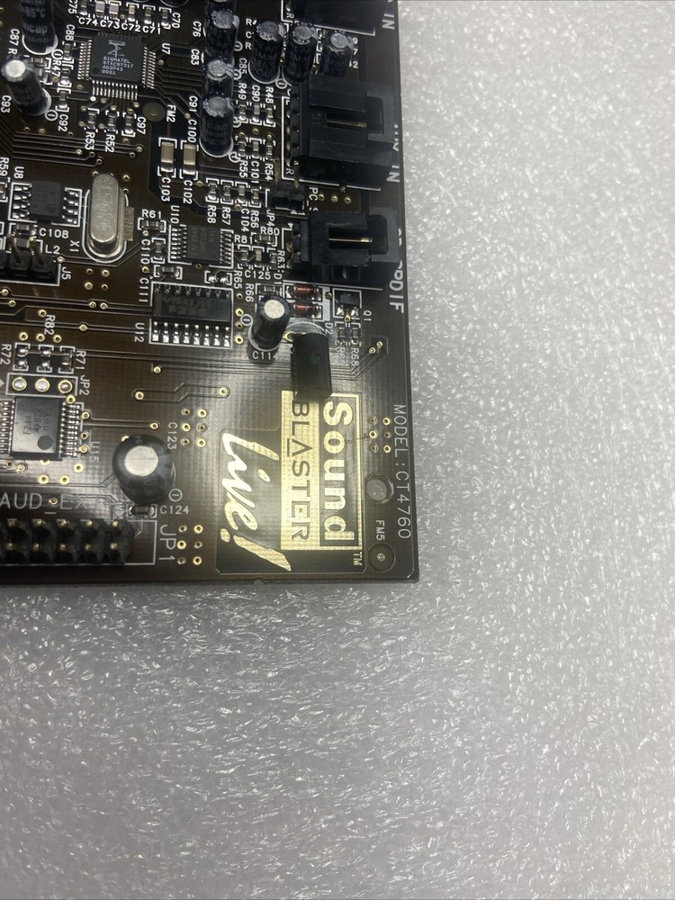 Creative Labs - Sound Blaster Live 5.1 - Model # CT4760