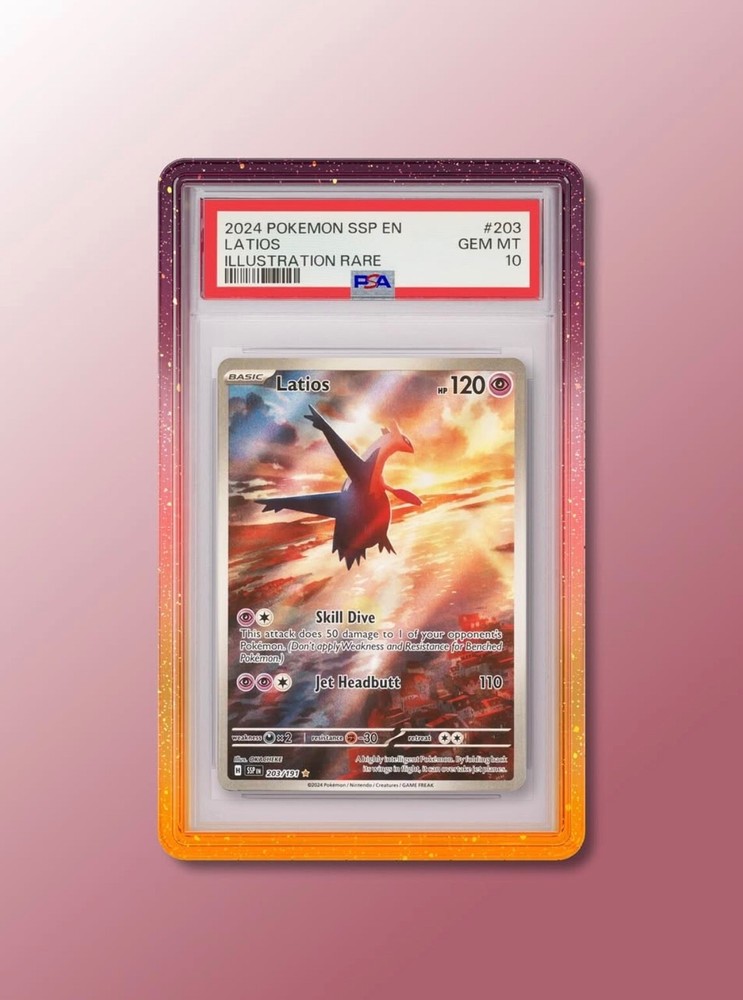 GradedGuard PSA Graded Card Case Guard Protector SUNSET Limited Edition