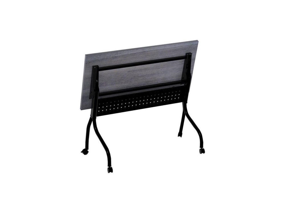 Lorell 59489 Charcoal Flip Top Training Table