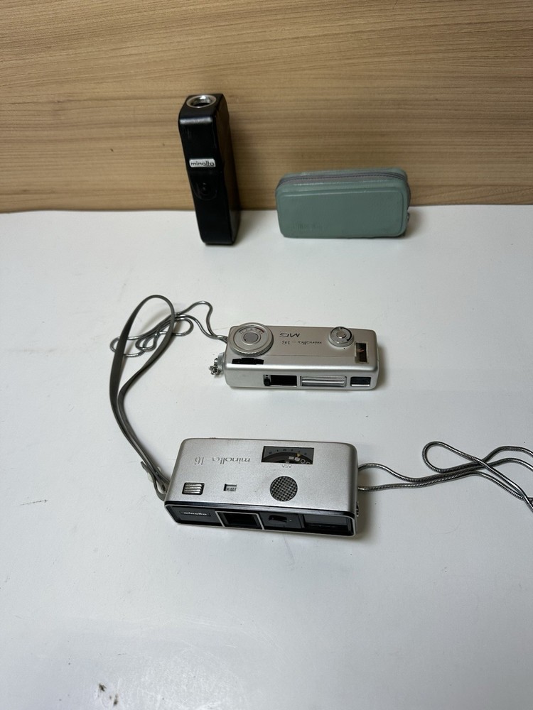 Minolta-16 MG And Minolta-16 Camera (Untested)