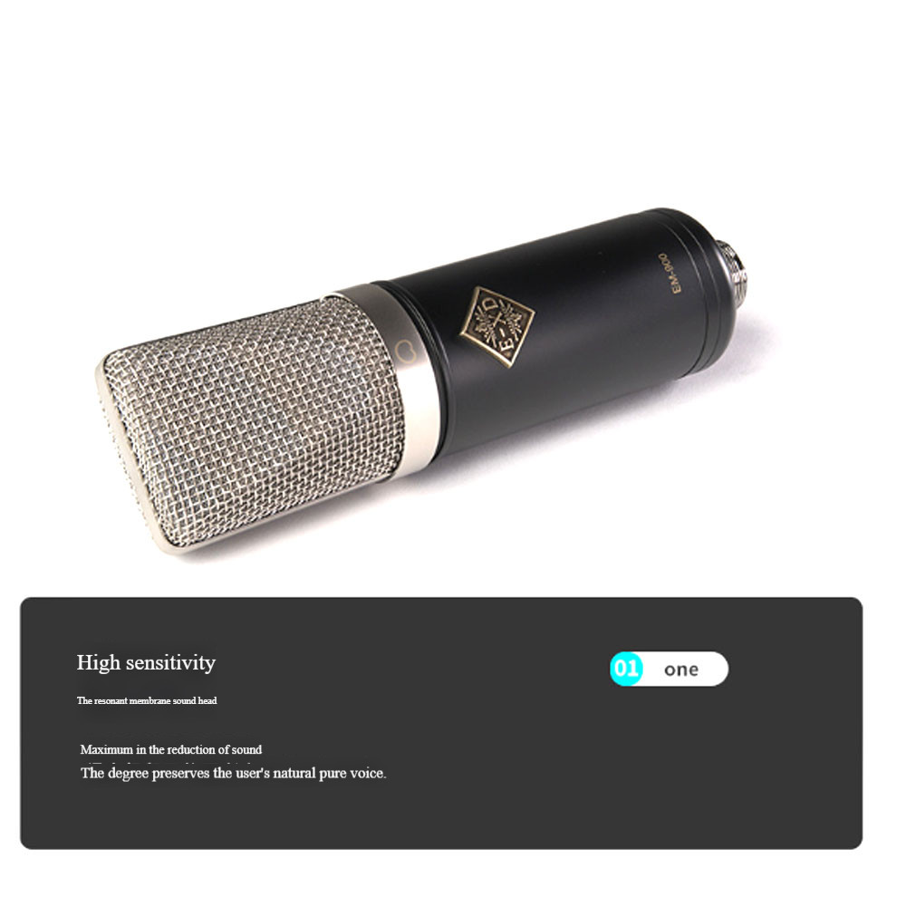 New EXD EM-900 condenser microphone, specifically designed for studios/live sing