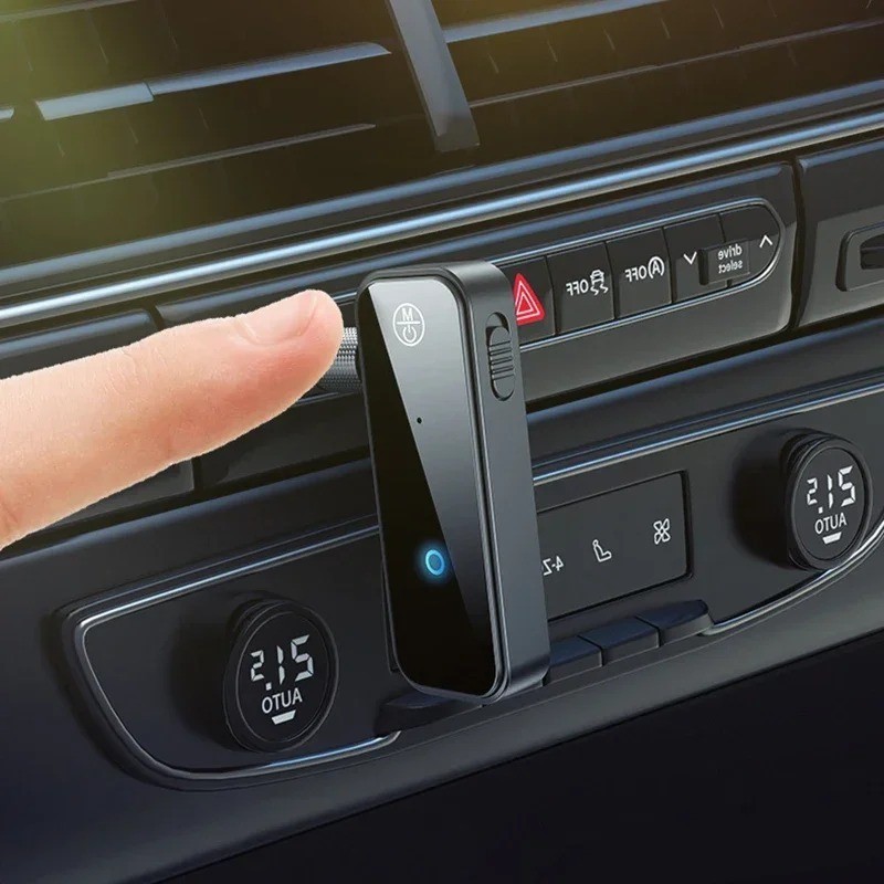 USB Wireless Bluetooth 5.0 Transmitter Receiver 2in1 Audio Adapter 3.5mm Aux Car