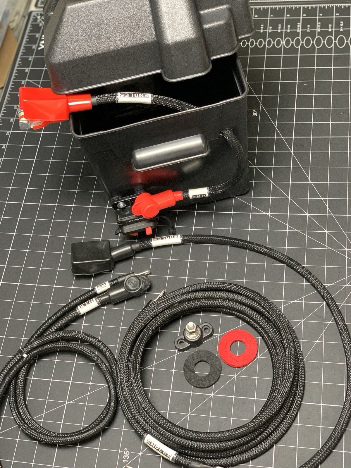 B Series Battery Relocation Kit With Battery Box Civic Integra Eg Ek