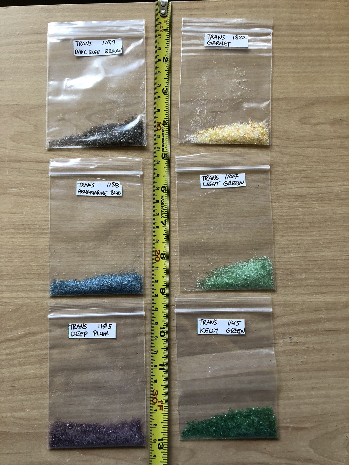 Bullseye COE90 Scrap Stringer-Confetti-Frit&More: Fusing Starter Mega Pack:Used