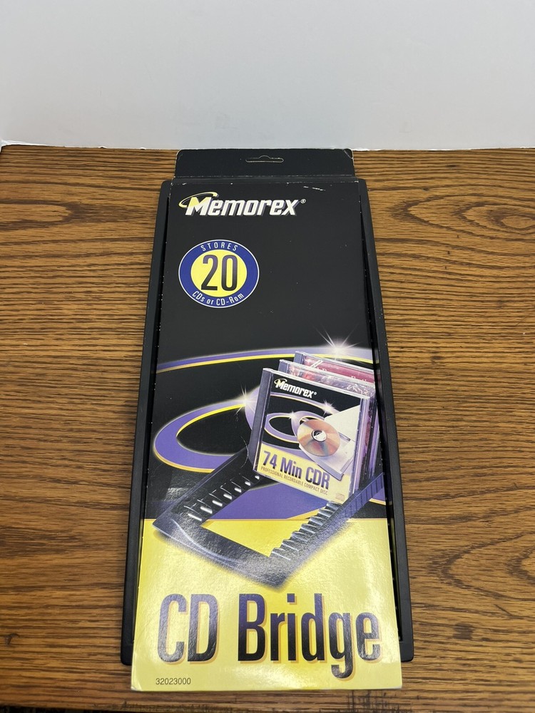 Memorex CD Bridge Store 20 CDs New