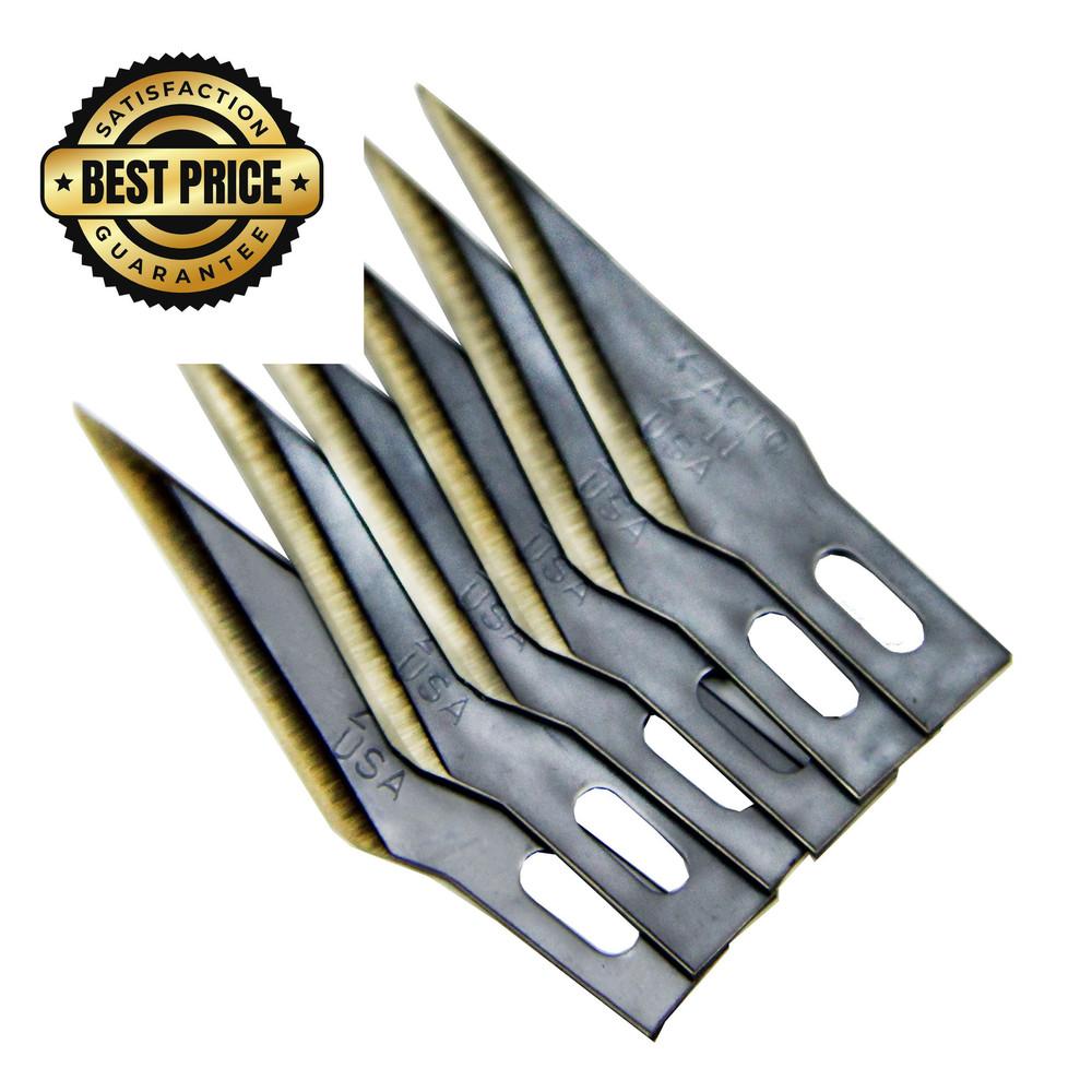 X-Acto Z Replacement Blade, 100, Gold Count 100 Blades,