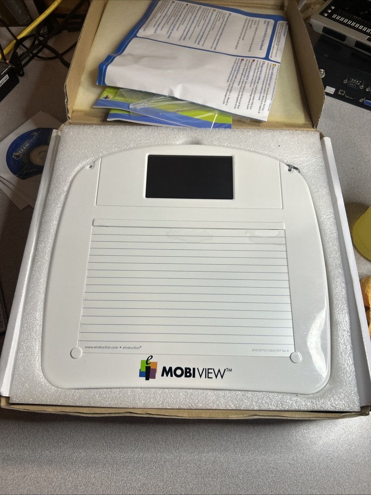 eInstructions Mobiview Workspace Edition Tablet MWB600 w/ Stylus and Dock