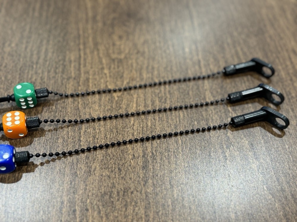 Custom Carp Fishing Bobbins x 3