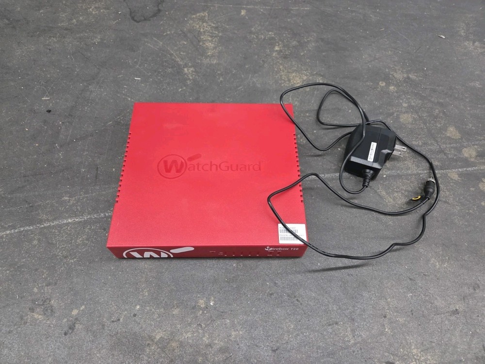 WatchGuard Firebox FS2AE5 Firewall T20 With Power Adapter UNTESTED