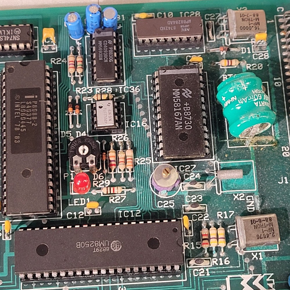 Telecor CPU-0 Rev 2 Plug In Module BCE Computer PCB Control Board