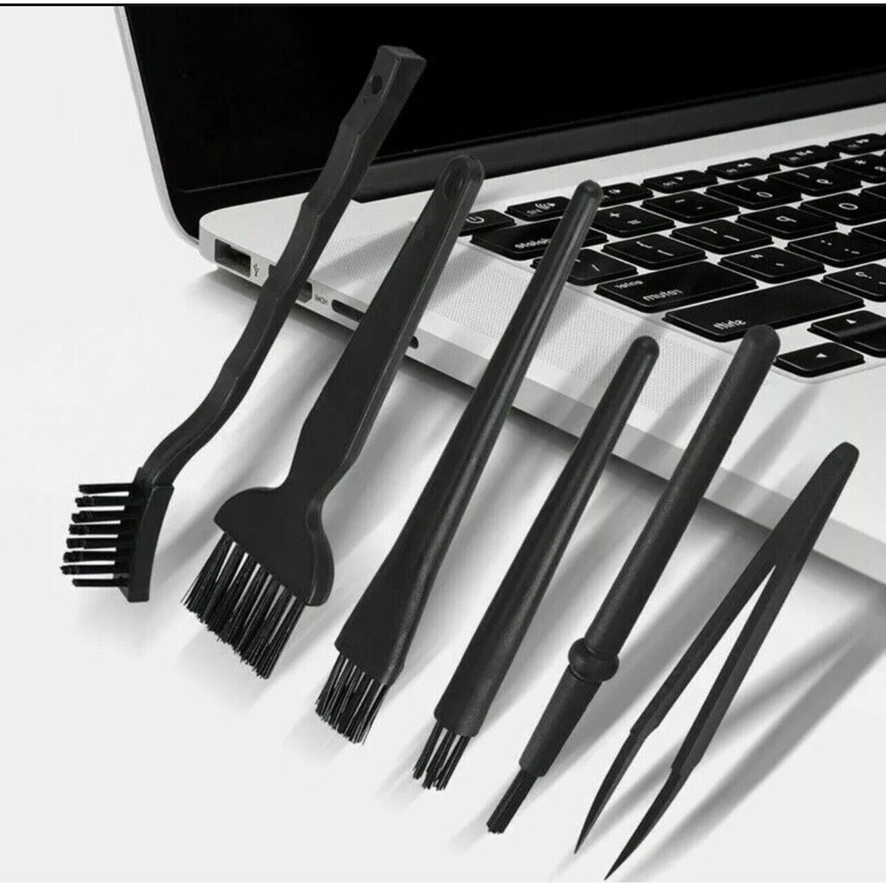 6Pcs Computer Brushes Keyboard Cleaner PC Laptop Mini Brush Dust Cleaning Tools