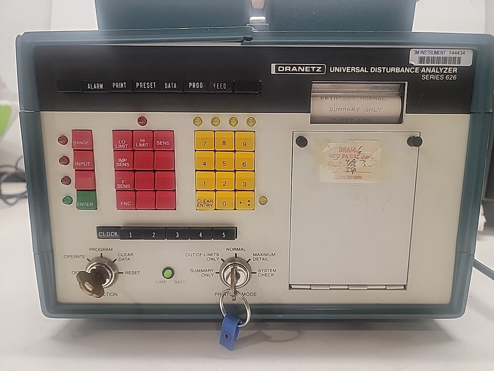Dranetz Universal Disturbance Analyzer Series 626