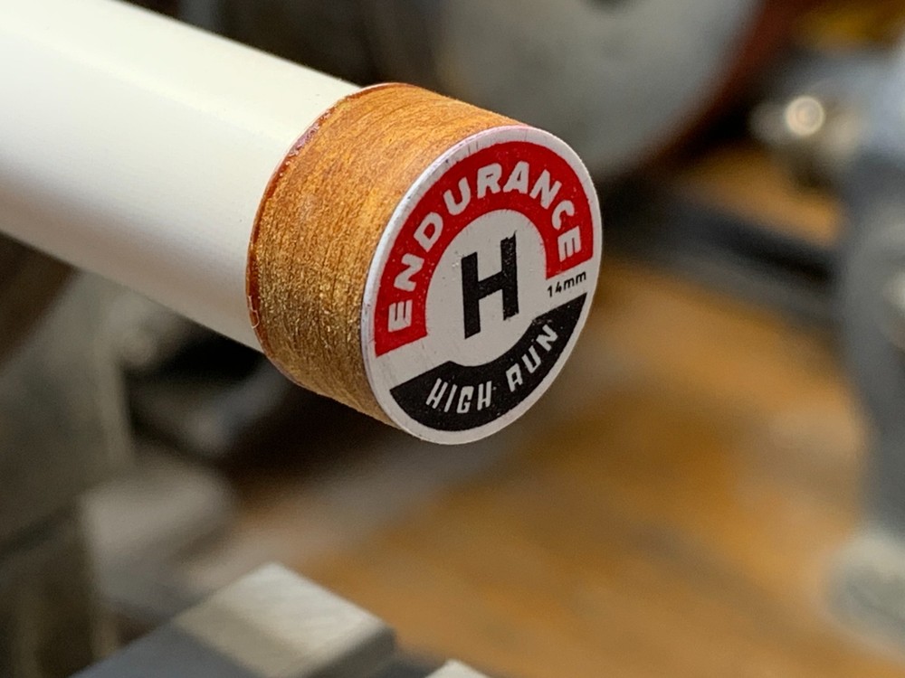 Pool Cue Tip | Endurance™ High Run Brown | 14mm, 8 layer