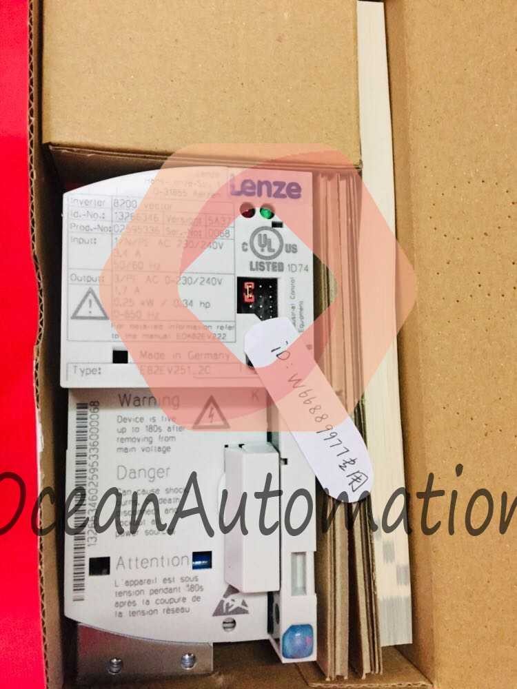 NEW LENZE INVERTER E82EV251K2C E82EV251_2C