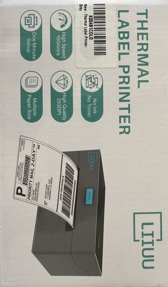 LIIUU POS-9220 Thermal Label Printer