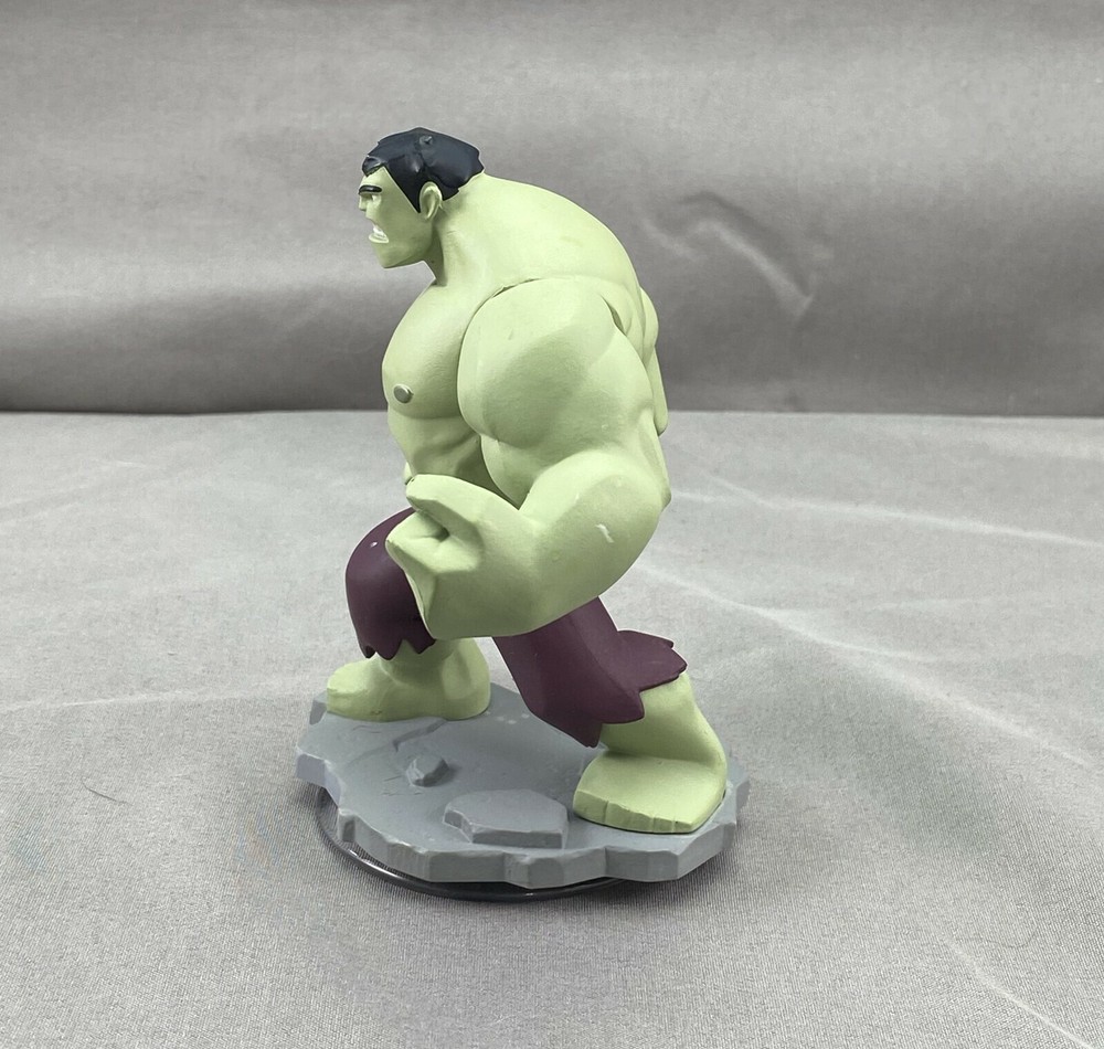 DISNEY INFINITY MARVEL - HULK Avengers Hero Loose Figure w/ Web Code Card