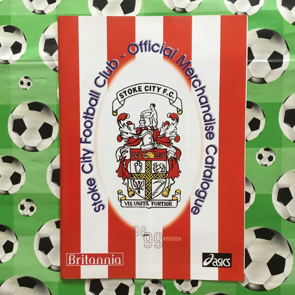 1998 - 99 STOKE CITY MERCHANDISE CATALOGUE