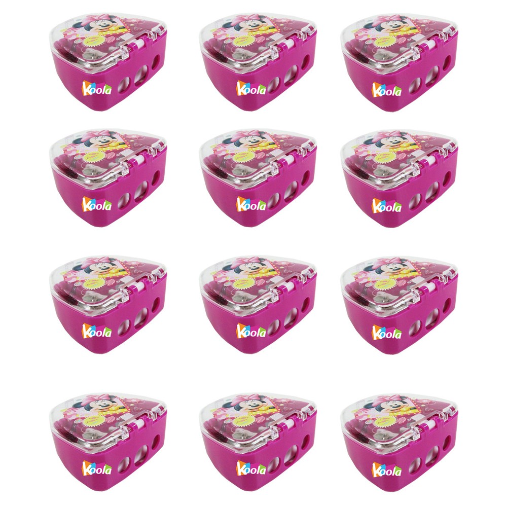 Officially Licensed Three Size Pencil Sharpener - Disney Minnie Mouse