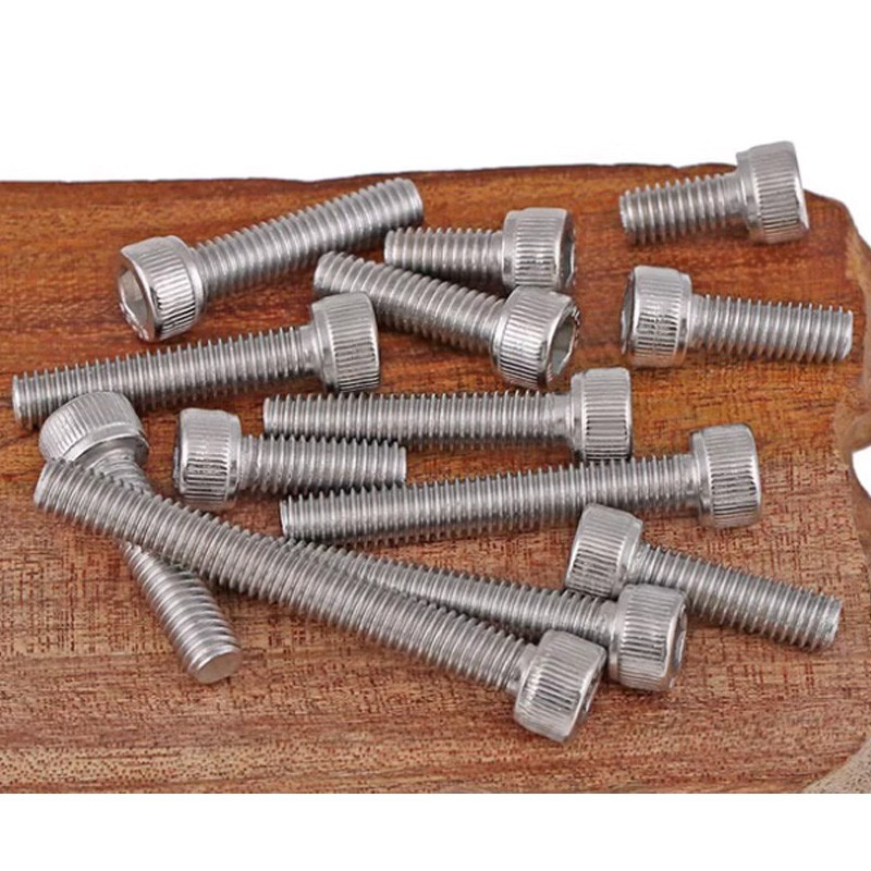 Left Hand Thread Socket Cap Screws - A2 Stainless Reverse Thread Hex Allen Bolts