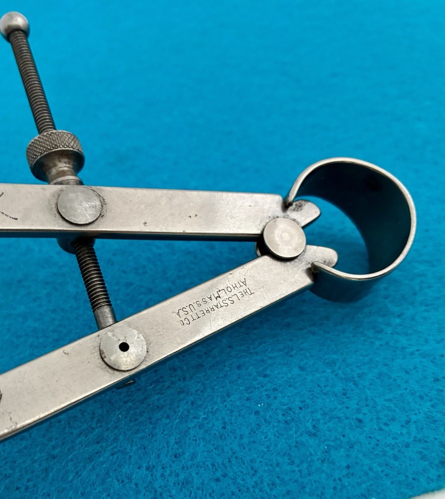 STARRETT SPRING JOINT 6 INCH INSIDE CALIPER MADE IN U.S.A. MY REF #13
