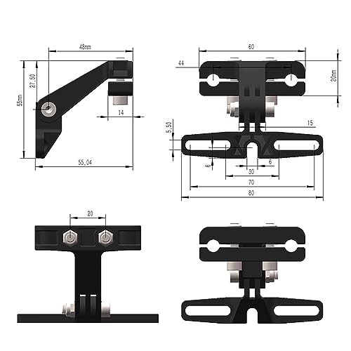 Electric Tail Light Bracket Electric Rear Light Mount Electric Saddle Tail
