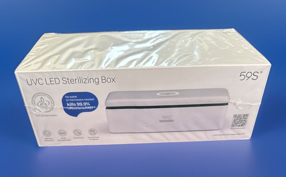 UVC LED Sterilizing Multiuse Storage Box  Desktop UV Sanitizer