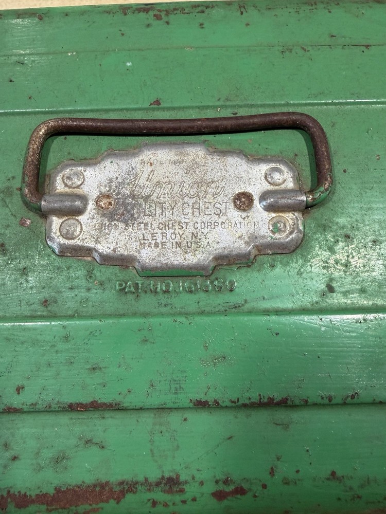 Vintage Union Utility Chest Tools Box.