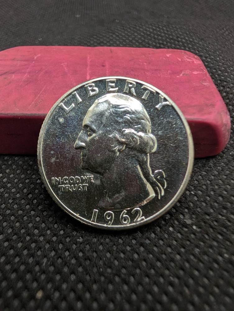 1962 Proof Washington Quarter 90% Silver