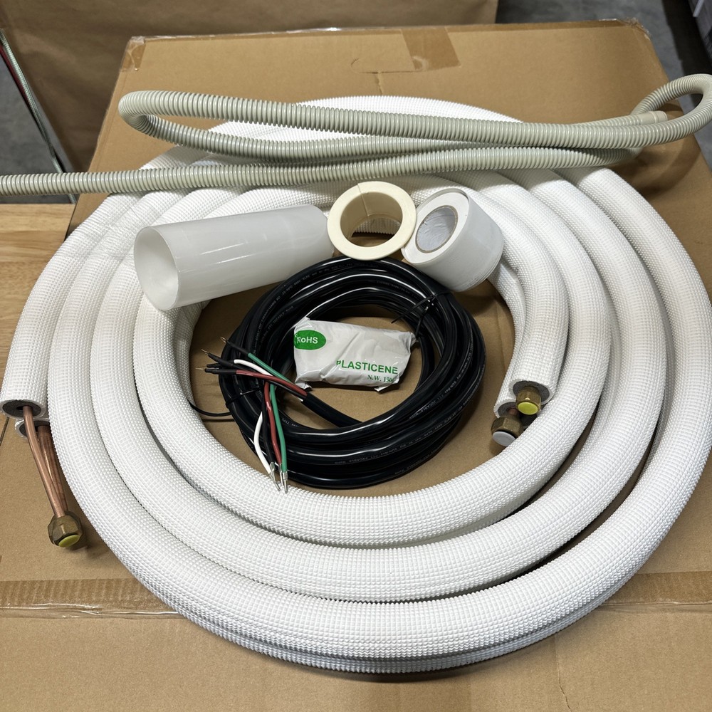 1/4"x3/8"x1/2"x16 icool Mini Split Install Kit .