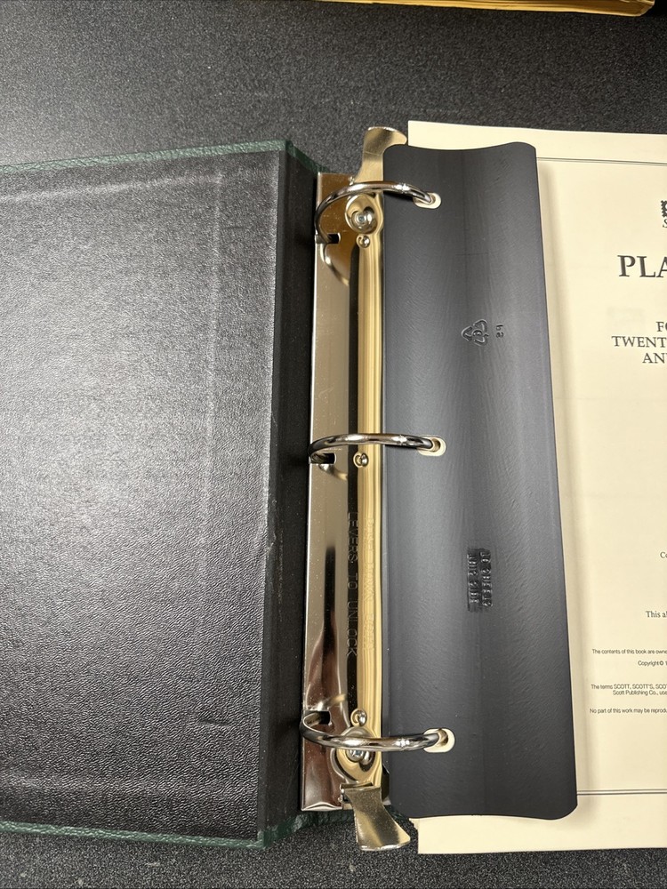 Scott Plate Block Album With Dust Case ( No Stamp )