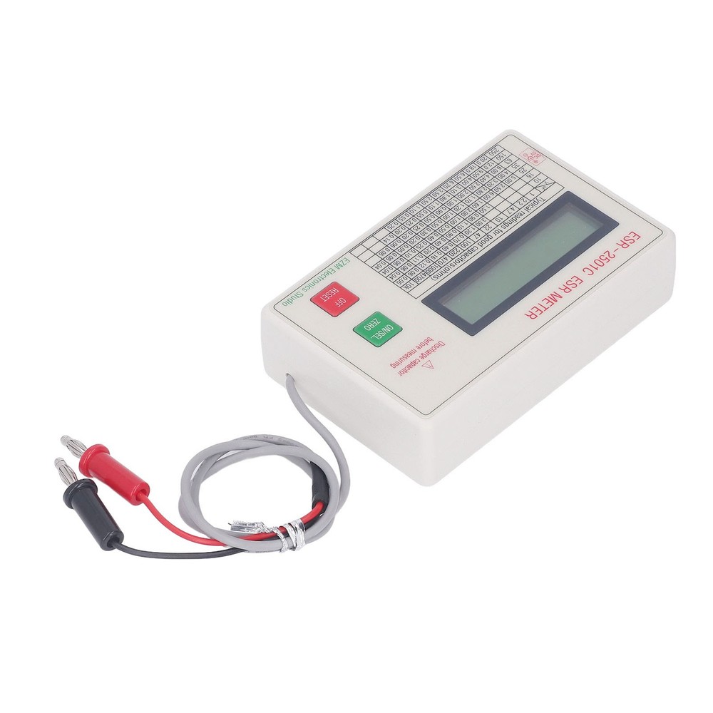 Handheld Capacitor Tester High Accuracy Lightweight Smart Shutdown