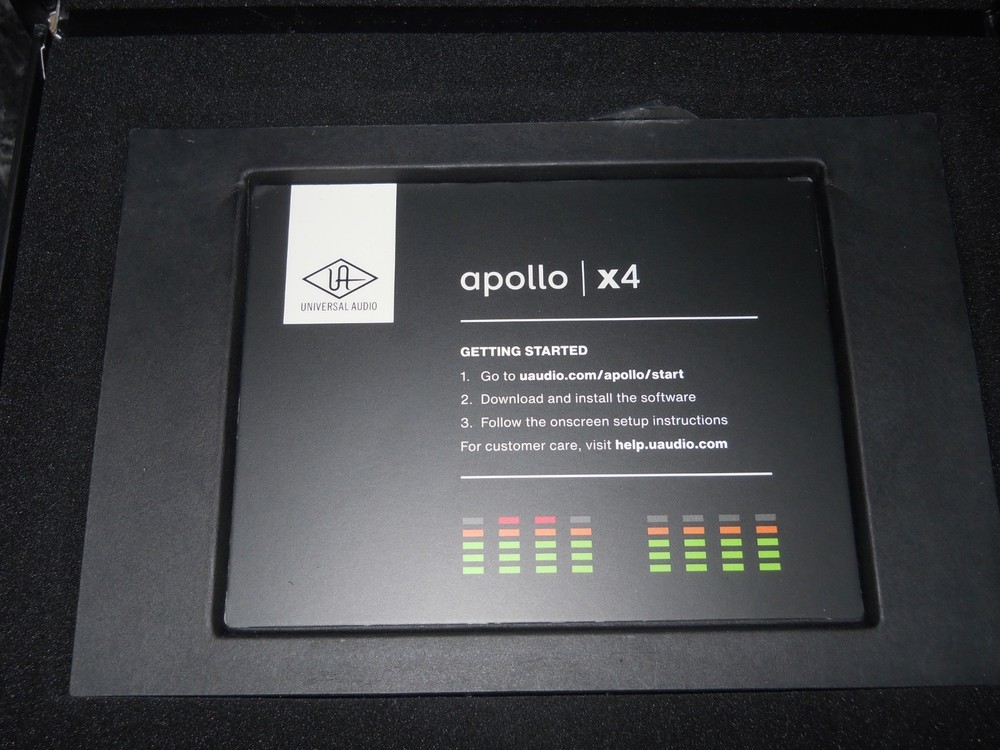 Universal Audio Apollo X 4 Gen 2 Essentials+Thunderbolt Audio Interface UAD DSP