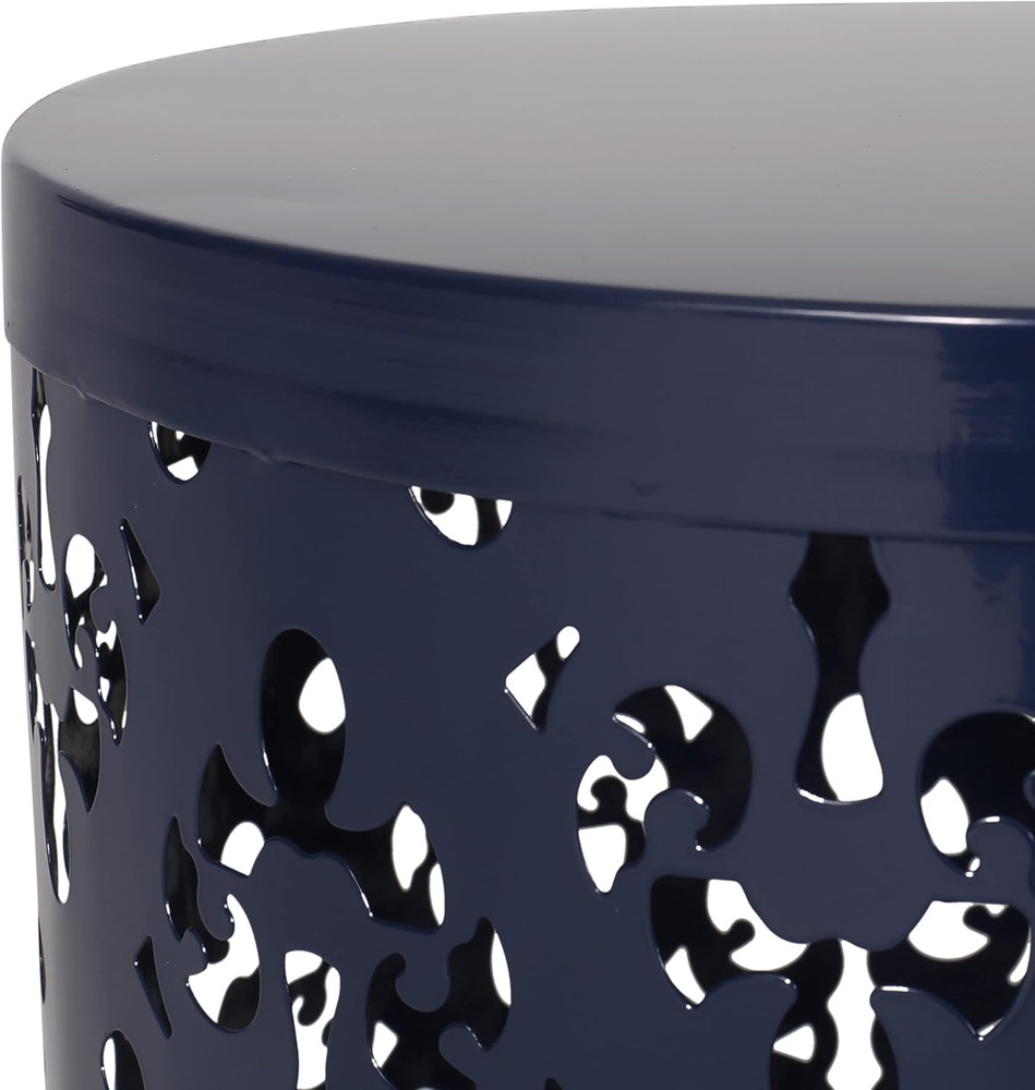 Mathena Outdoor Side Tables - Navy Blue