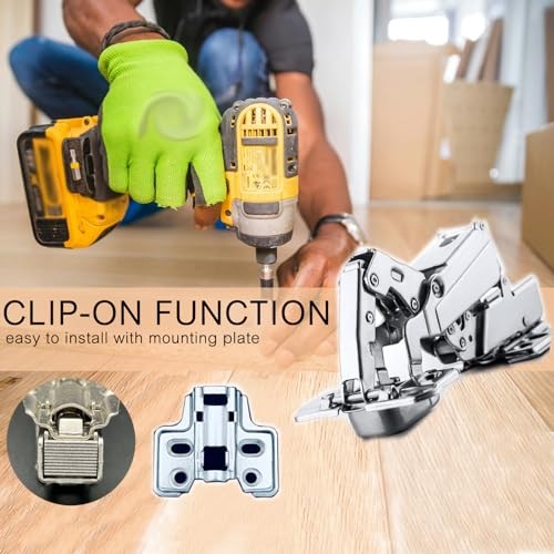 Hardware 165 Degree Soft Close Full Overlay Frameless 2 Pack full-overlay