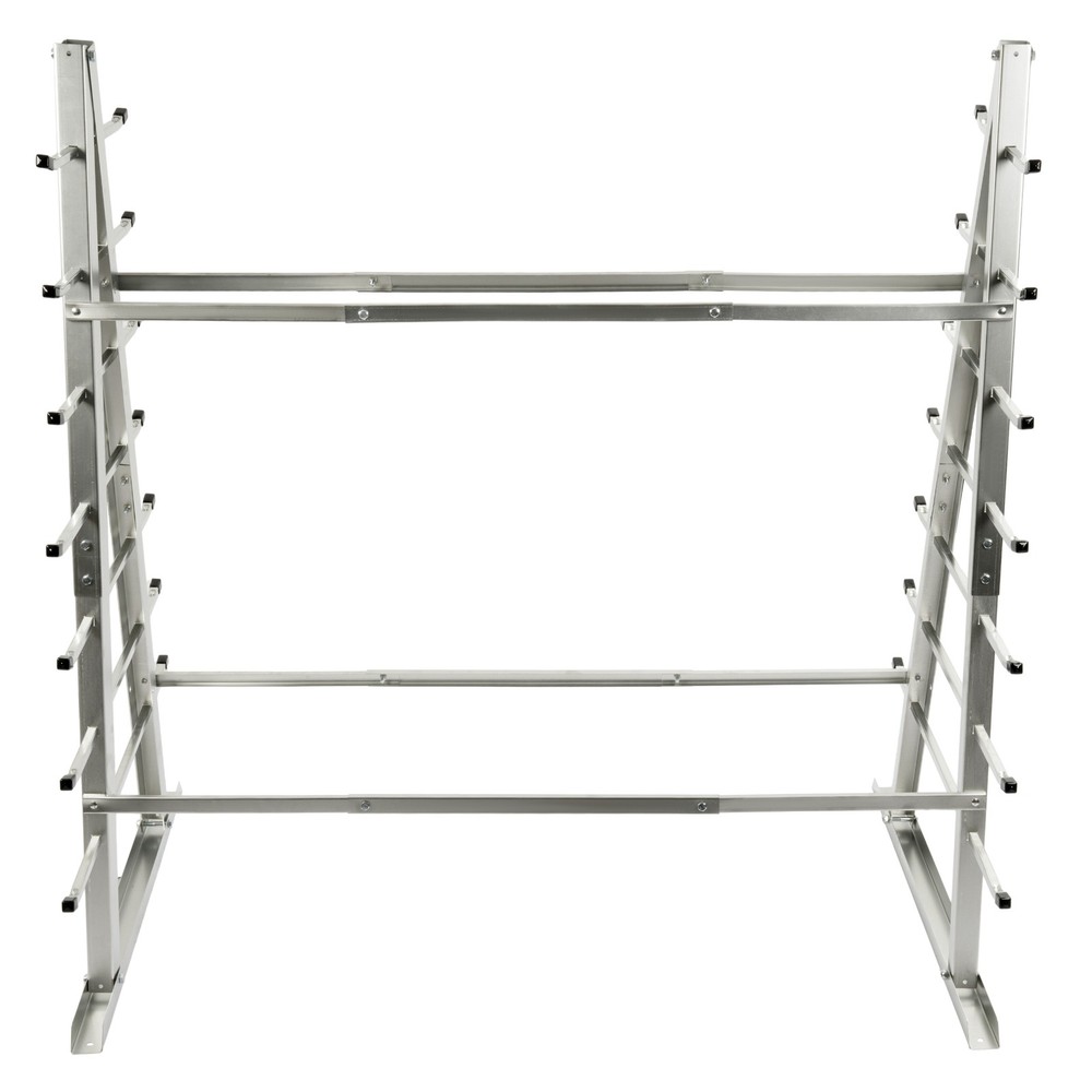 2000LBS 7-Tier Floor Standing Horizontal Storage Rack for Lumber/Pipe Adjustable