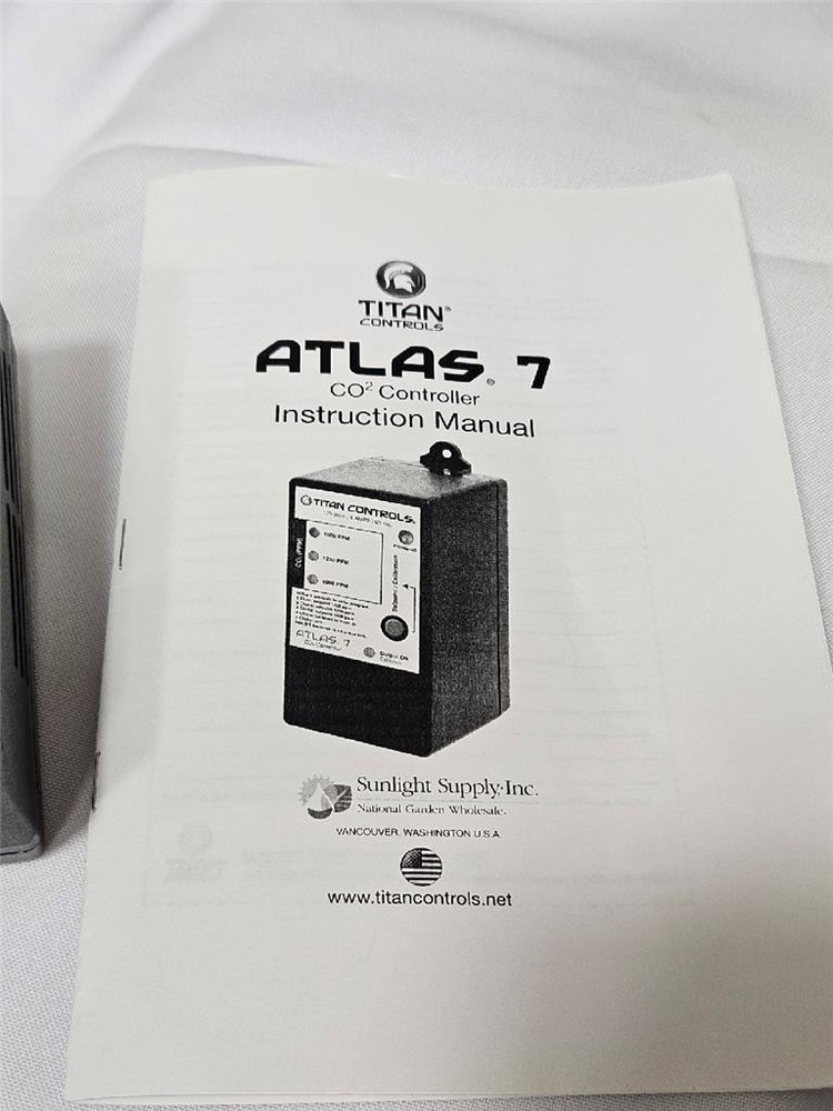 Titan Controls Atlas 7 Co2 Controller Model 702614
