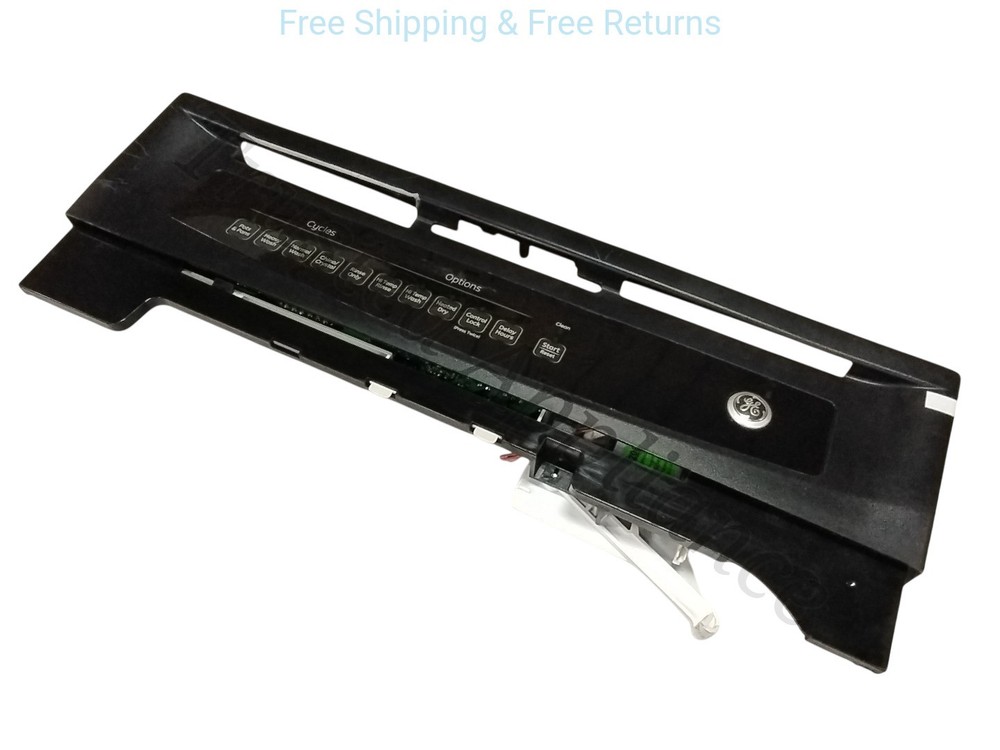 OEM Dishwasher Control Panel  with Control Board PCB  165d8417  BLACK