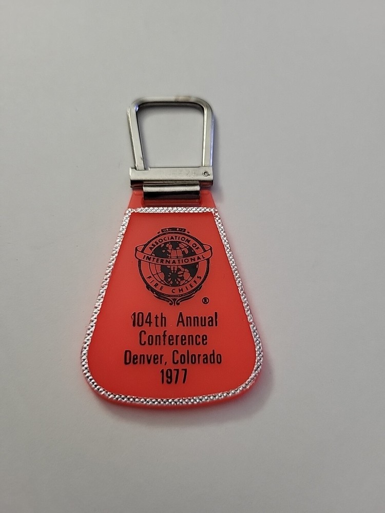 1977 Keychain Fire Chief Conference