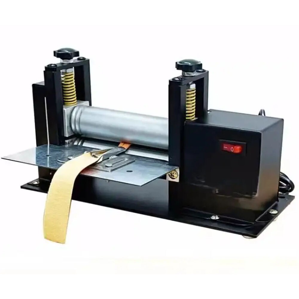 Small Leather Drawing Machine Shoulder Strap Cylinder Pressure Leather Machine