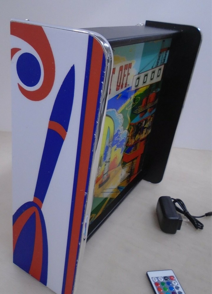 Williams Blast Off Pinball Head LED Display light box