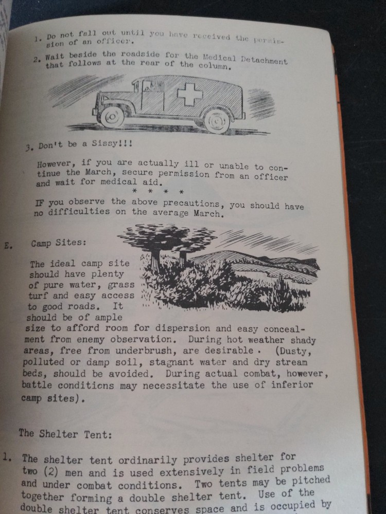 WWII US Signal Corps Camp Crowder Basic Notes Central Signal Corps Training 1943