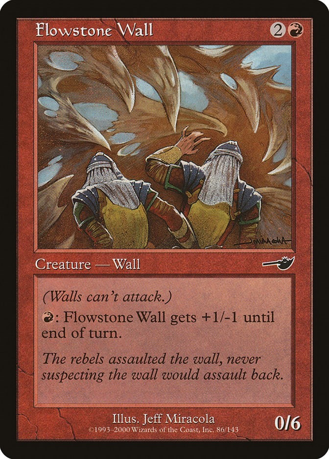 Flowstone Wall Nemesis 80 MTG MP