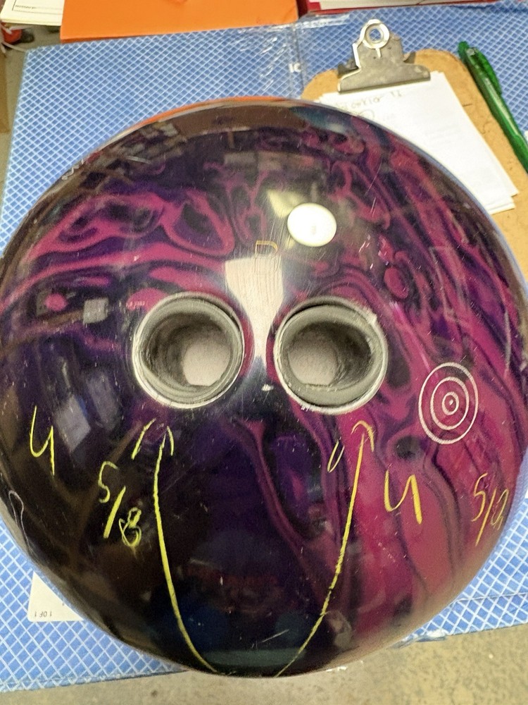 Used Ebonite Warrior Bowling Ball 16 Pounds