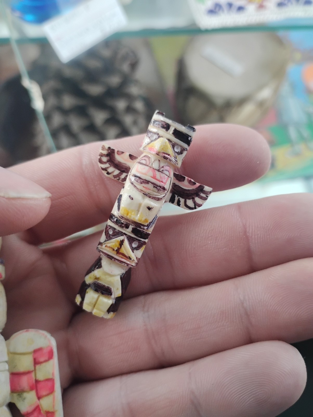 Authentic Inuit 1950 Totems Alaska