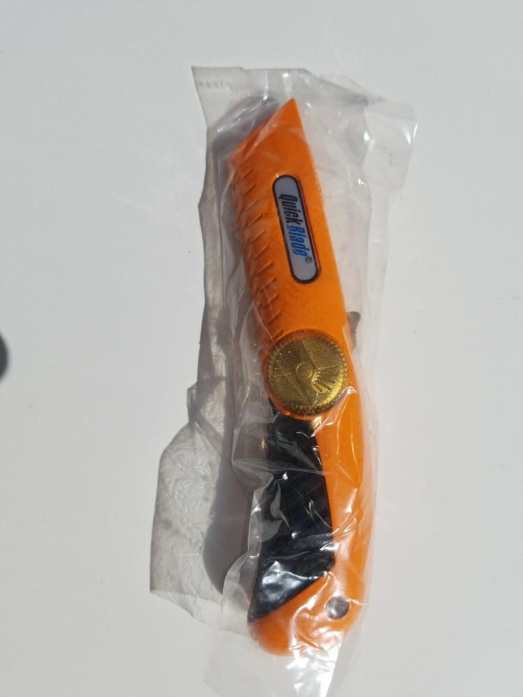 PHC Quickblade Spring Back Self-Retracting Utility Knife, NEW