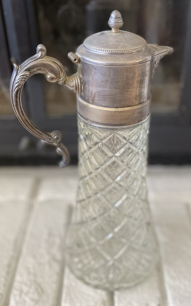 Vintage EP Zing Silver Plated Claret Jug