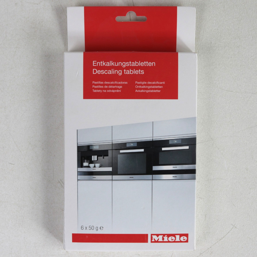 Miele 6-Pack 50g Descaling Tablets Open-Box