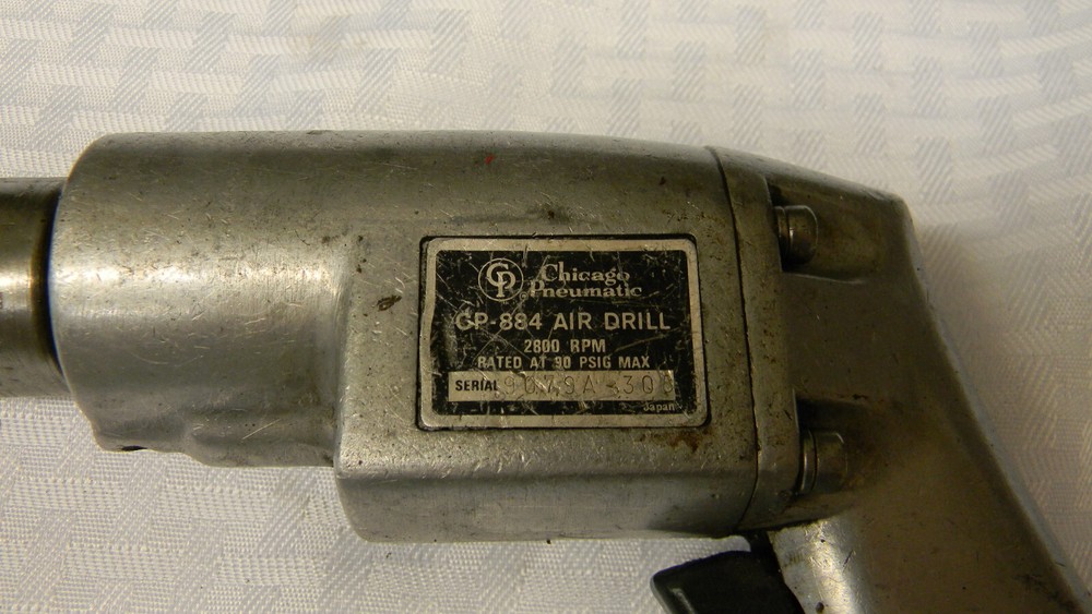 CHICAGO PNEUMATIC AIR DRILL #CP-884